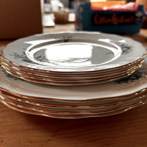 Colclough Bone China Forget-Me-Not Pattern - Picture 2 of 6